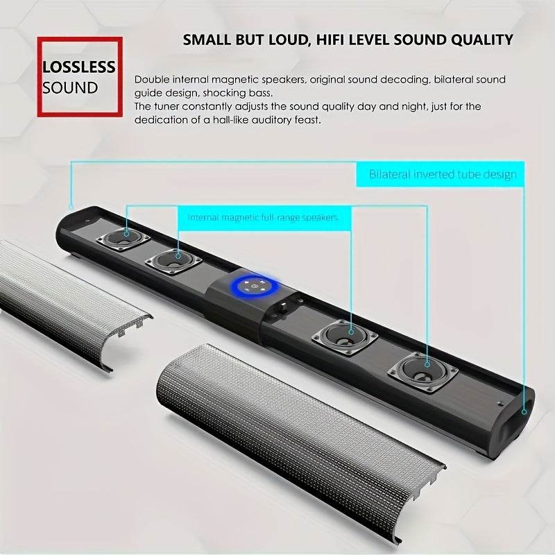 Soundbar Wireless WZERTKNV pentru Televizor & PC - Venduqo