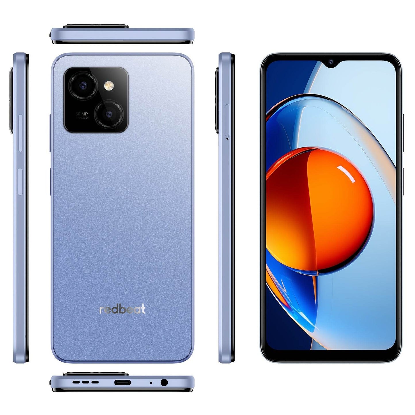 Smartphone Redbeat E3 2024 - 12GB RAM, 256GB ROM, 50MP Camera - Venduqo