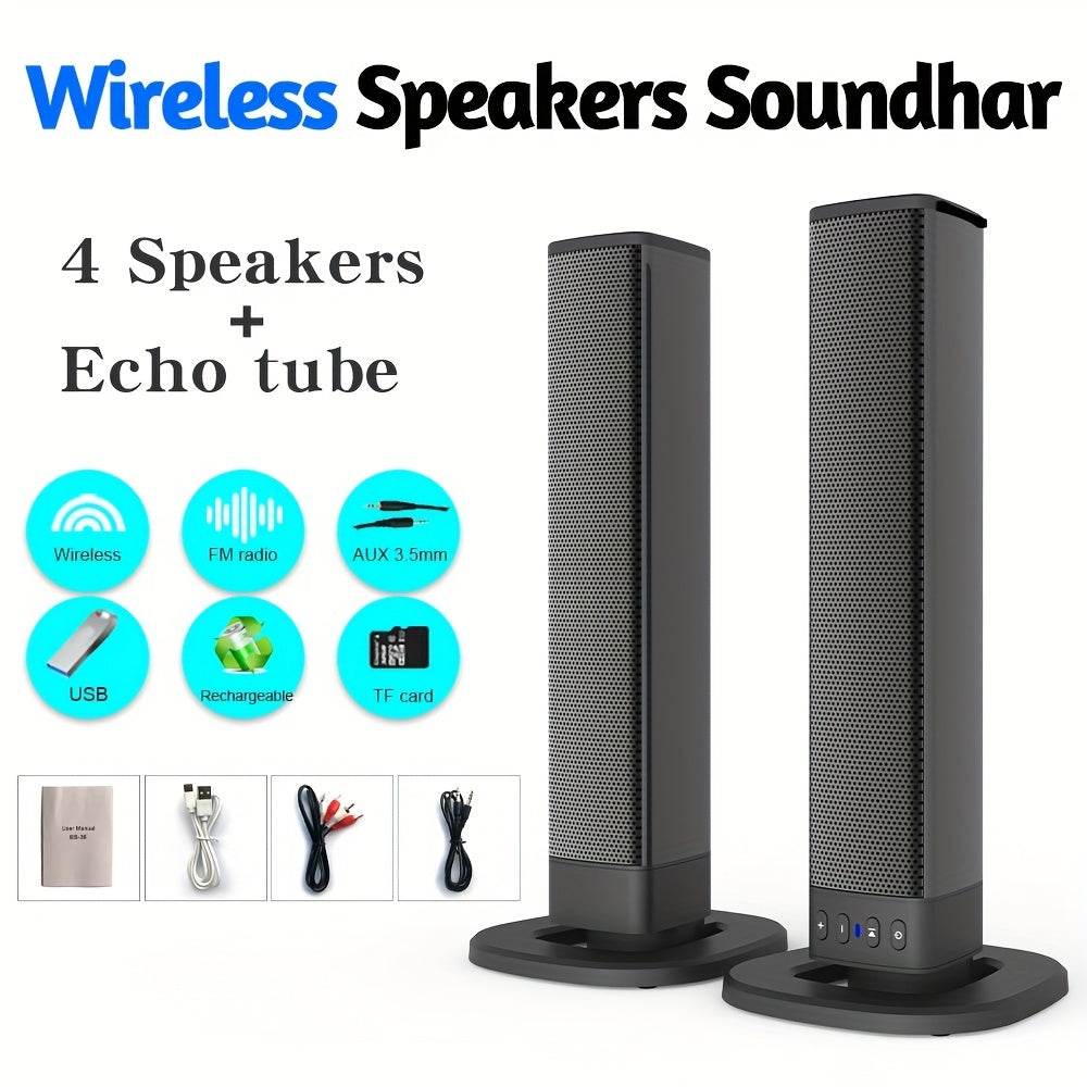 Boxe Surround Wireless 20W cu Subwoofer Integra - Venduqo
