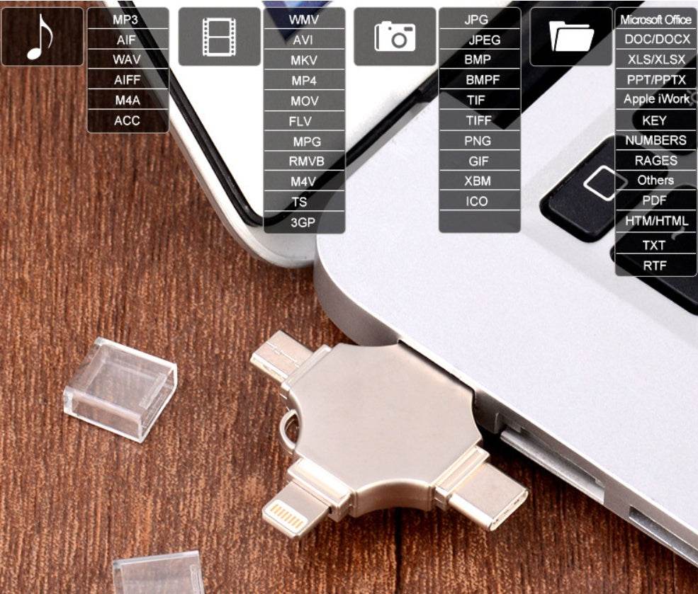 Disk U mobil din metal pentru telefon - Venduqo