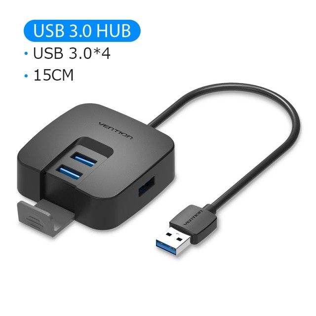 USB Extender 3.0 Splitter cu 4 Hub-uri - Venduqo