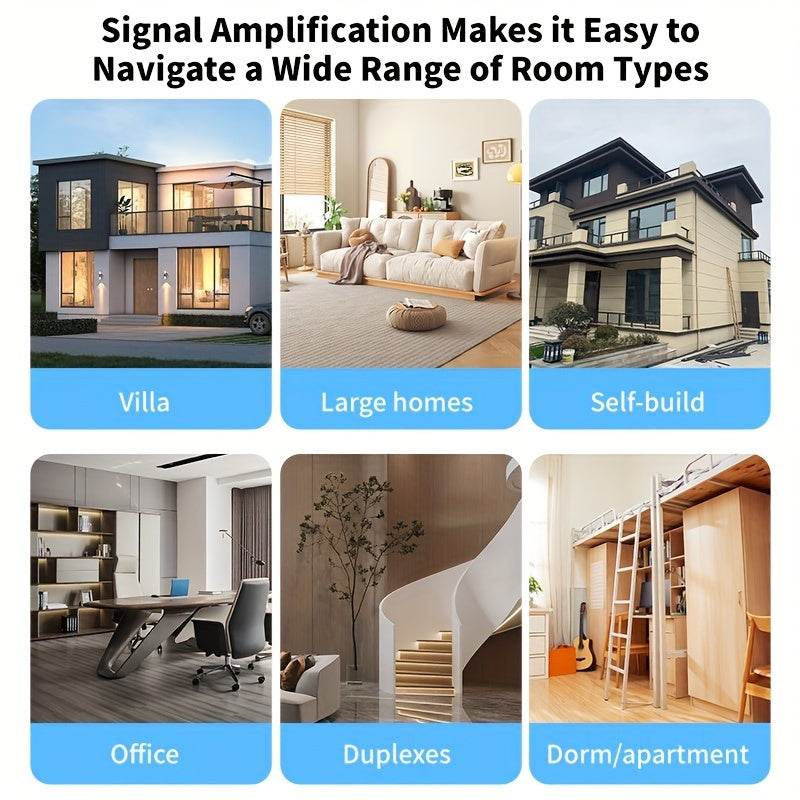 OURLIFE Extensor WiFi Dual-Band 1200Mbps - Acoperire 360° - Venduqo