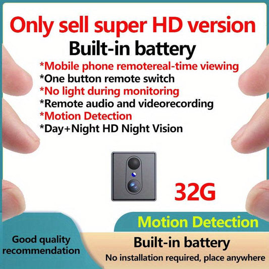 Cameră Mini HD 1080P L Brand cu Detecție de Mișcare - Venduqo