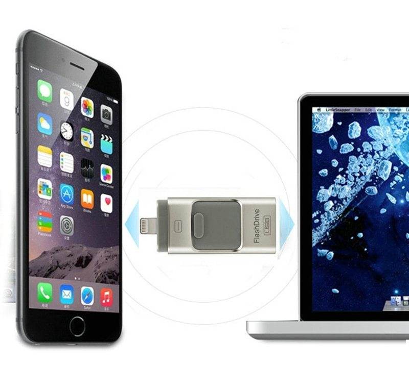 Flash Disk OTG 3 în 1 pentru Computer și Telefon Mobil - Venduqo