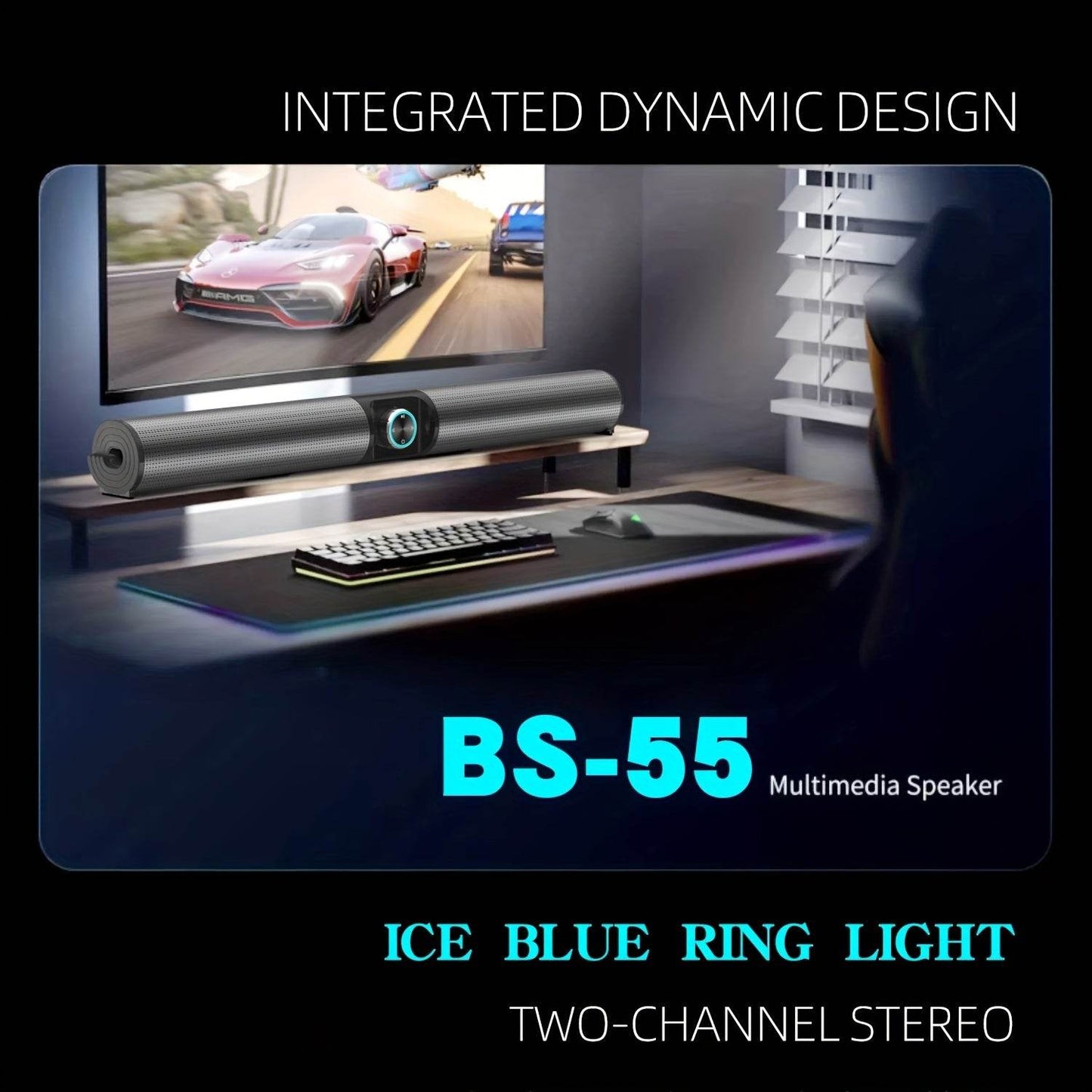 Soundbar Wireless 5.3 cu Bass Puternic și Surround 6.1 - Venduqo