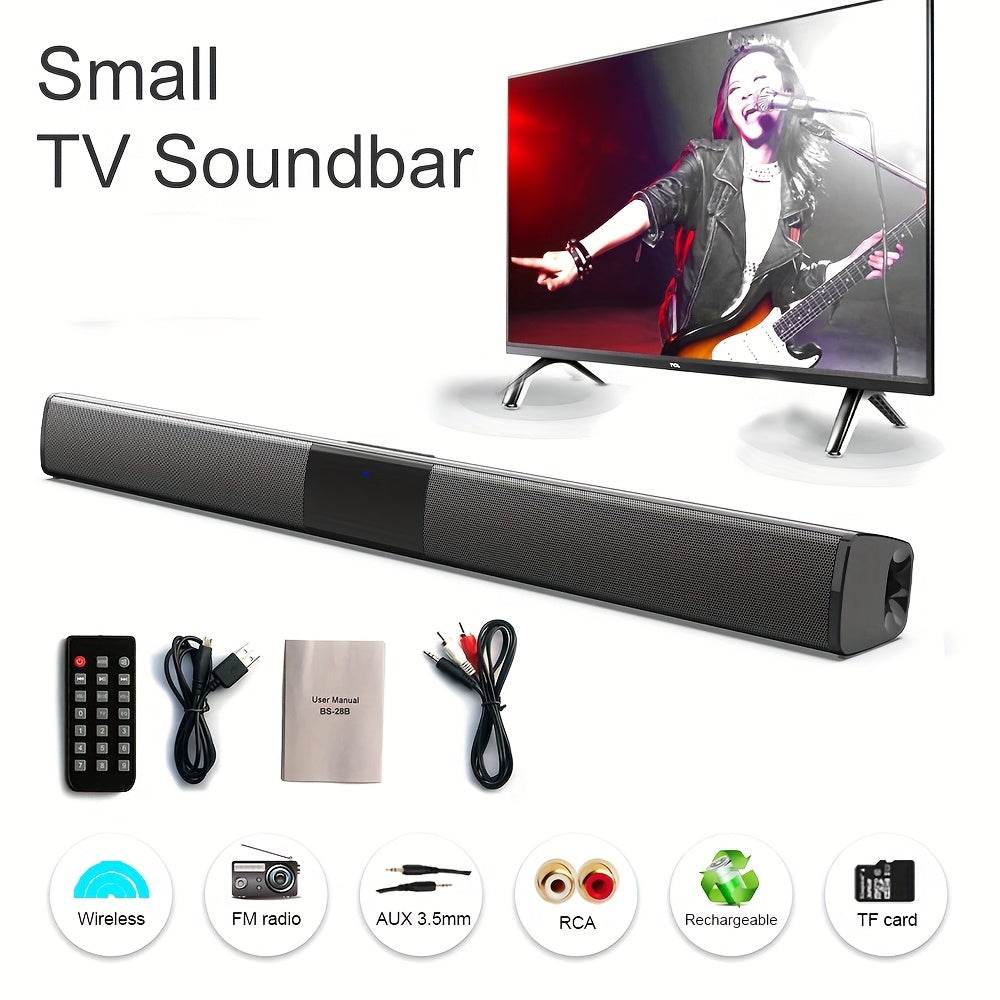Bară de sunet wireless HIFI cu 4 difuzoare și tub pentru ecou - Venduqo