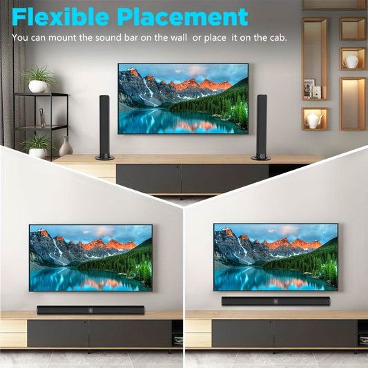 Soundbar Activ de 50W cu Telecomandă și Sunet Stereo - Venduqo