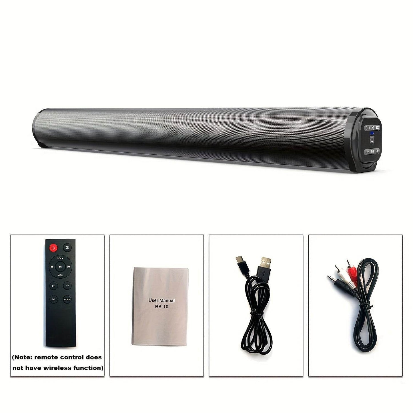 Boxă Soundbar 20W cu Subwoofer pentru Sunet Surround - Venduqo