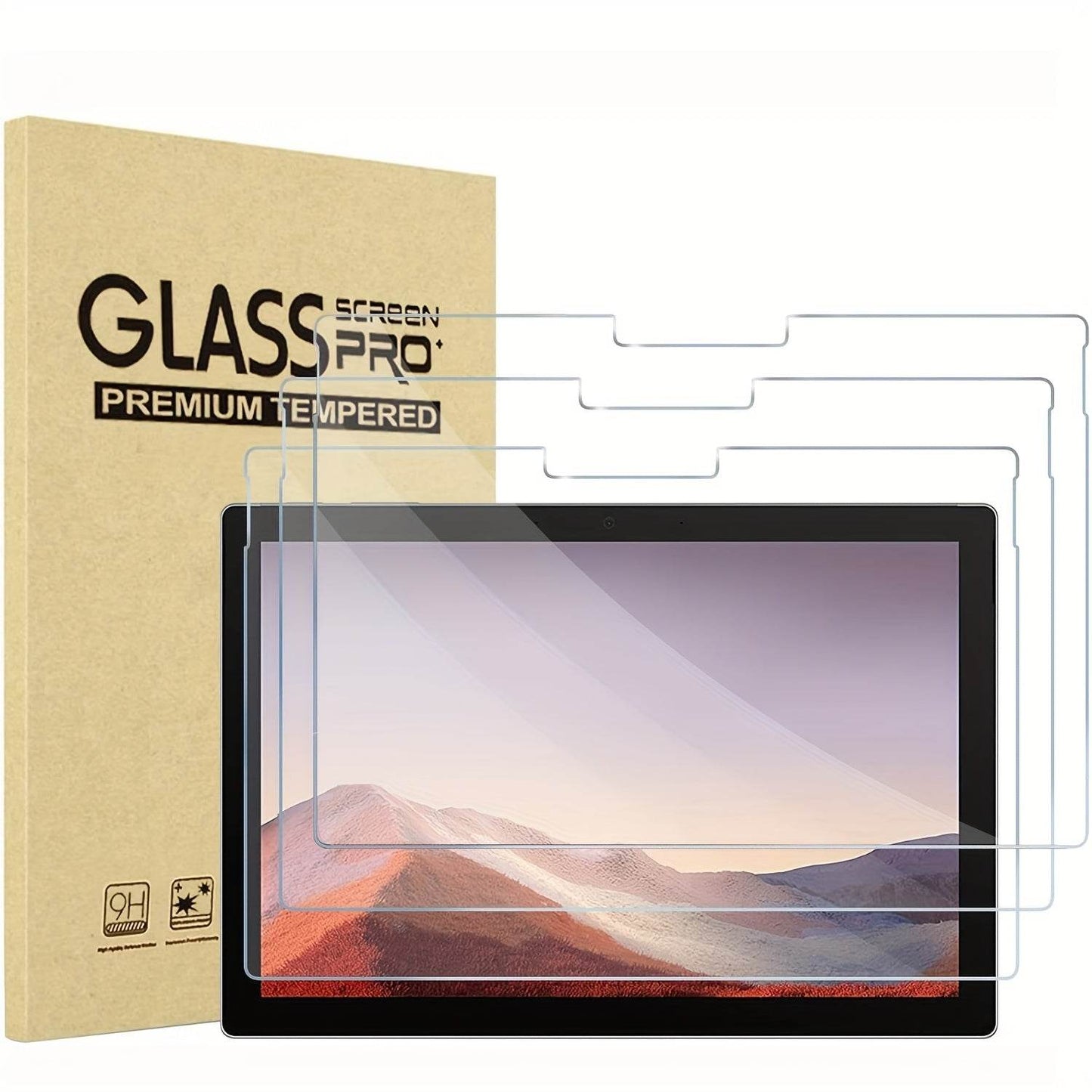 Protecție ecran din sticlă temperată 9H pentru Microsoft Surface Pro - Venduqo