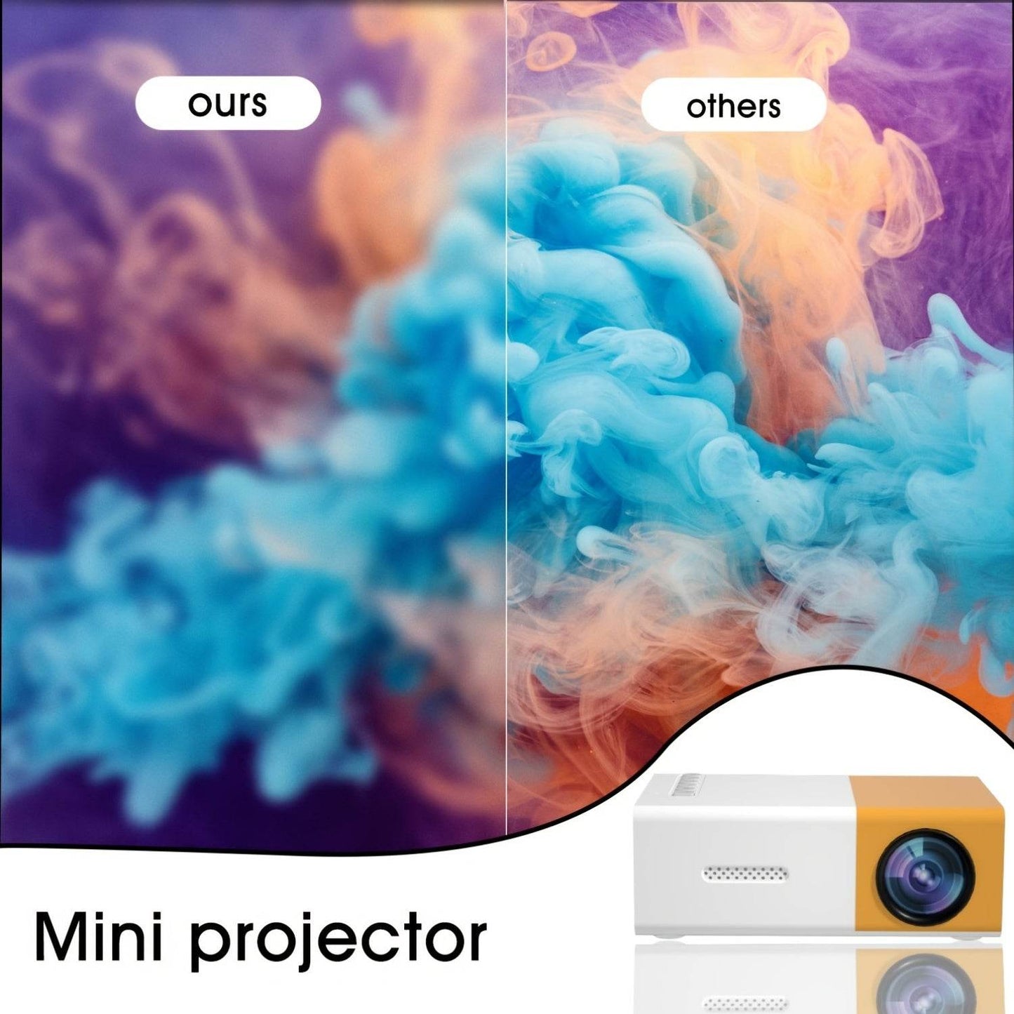 Proiector ZRZTM 4K UHD LED cu Difuzor Integrat - Venduqo