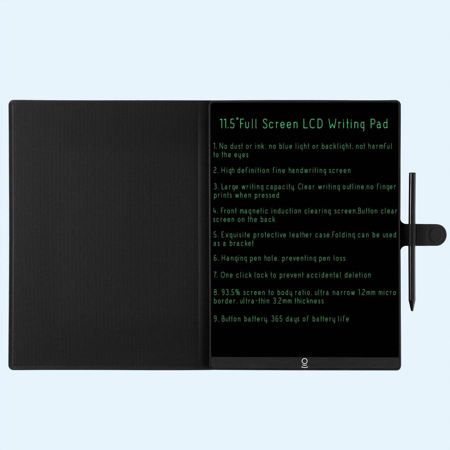 Tablet de Scris 29.21 cm cu Carcasă din Piele - Venduqo