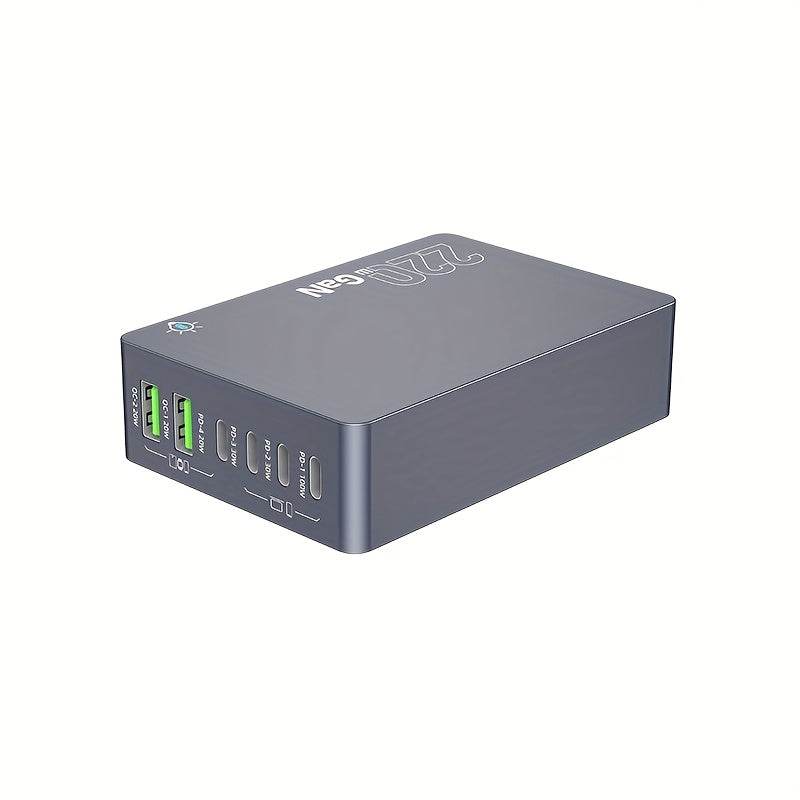 Încărcător Rapid 220W 6-in-1 USB C GaN - Venduqo