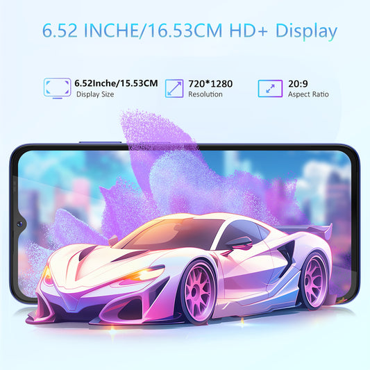 redbeat D5 - 6.52" LCD Smartphone with Octa-core Processor