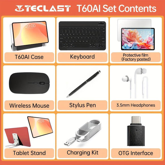 Teclast T60 AI Tablet 30.4cm 1200x2000 IPS LCD - Venduqo