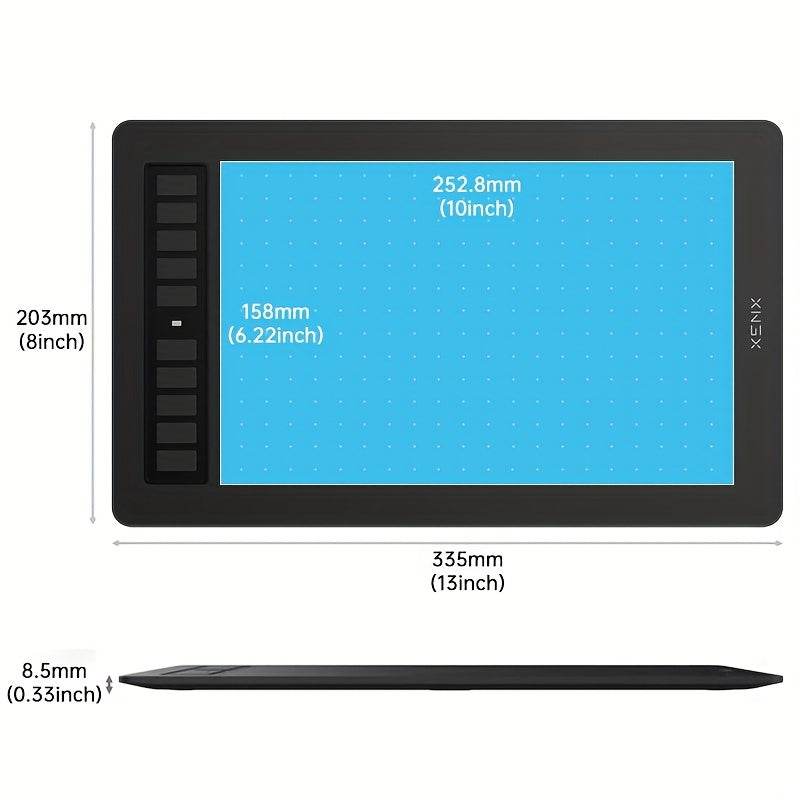 Tableta de desen grafic XENX P3-1060B 25.4 x 15.8 cm - Venduqo