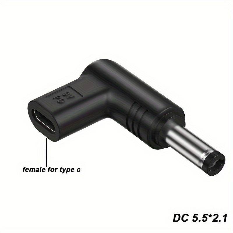 Adaptor de Încărcare USB C PD la Conector DC Universal 9V - Venduqo