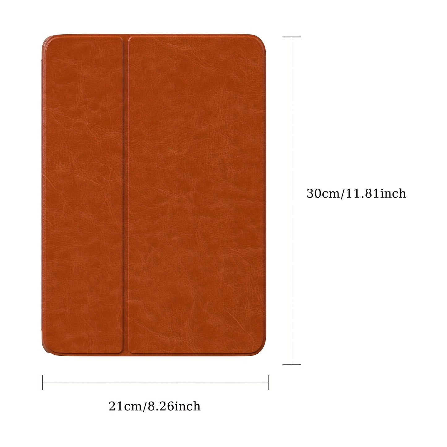 Husa XUBESS pentru Lenovo Tab P12 12.7" 2023 - Piele Ecologică Maro