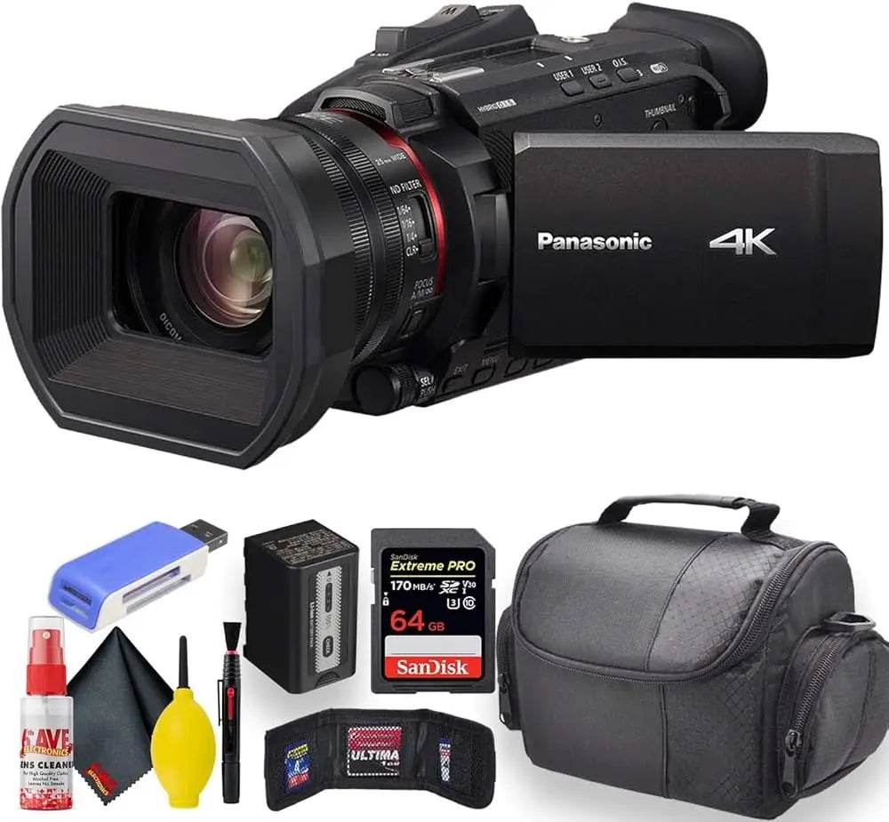 HC-X1500E UHD 4K Professional Camcorder