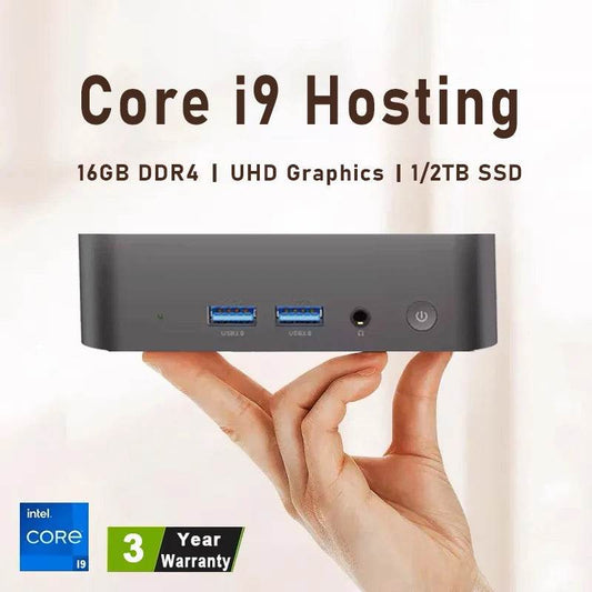 Mini PC Windows 11 Pro - Intel Core i9, 16GB RAM, 1TB SSD