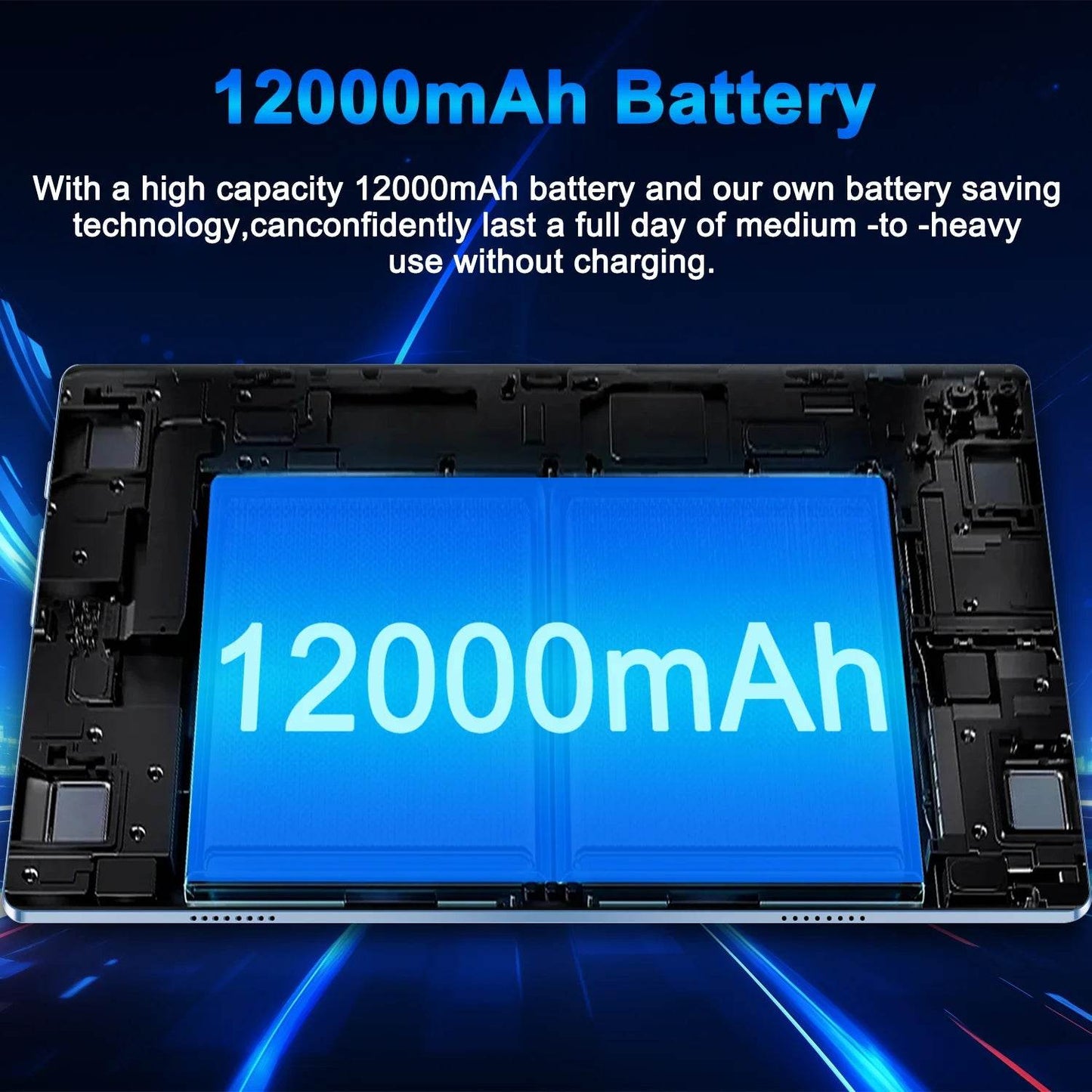 Tableta Android 11.6 inch, 16GB RAM, 1TB ROM, Dual SIM - Venduqo