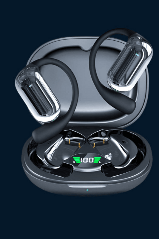 Căști Bluetooth Open AI cu Traducere Wireless și Display LED - Venduqo