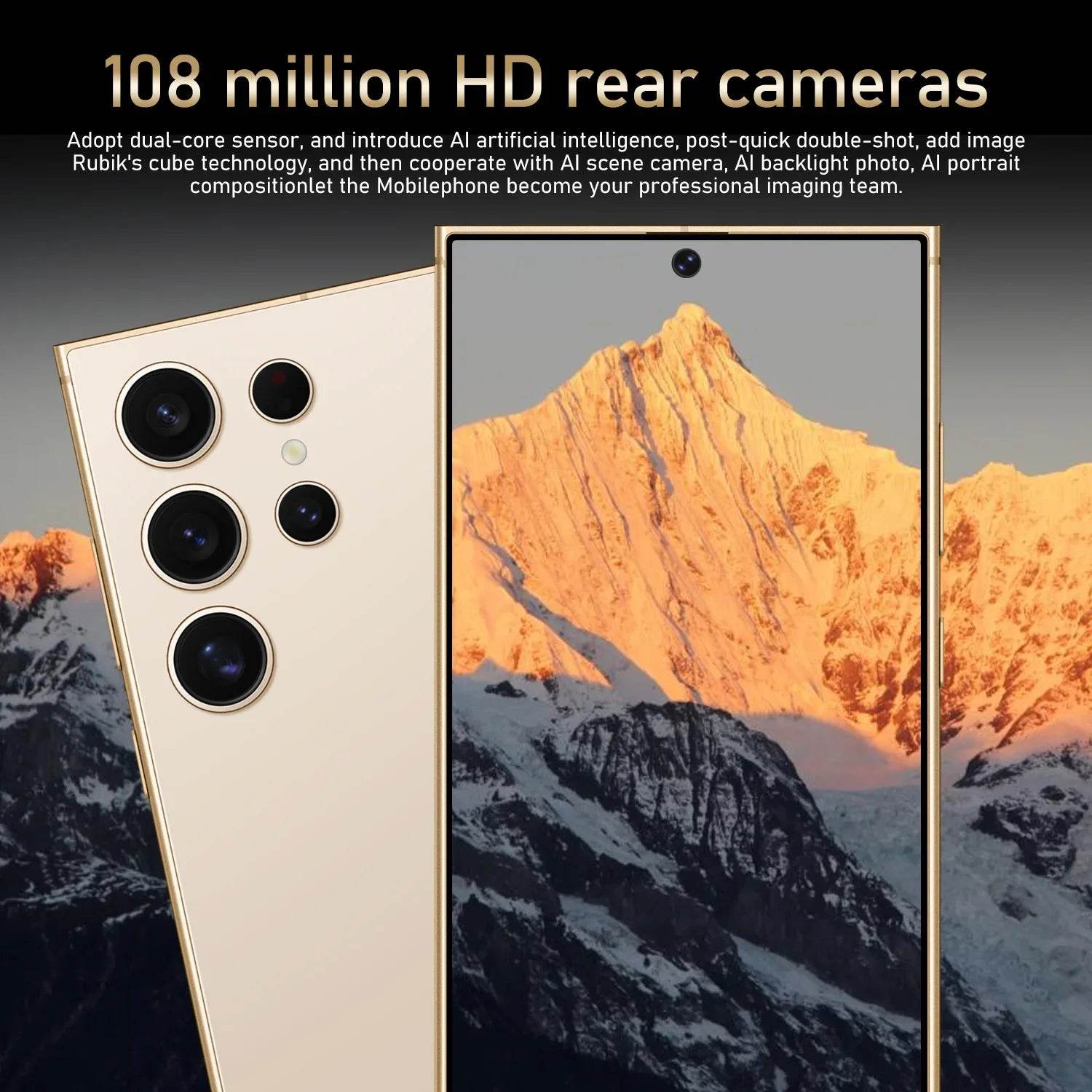 Smartphone S25 Ultra 2025 - 7.3 Inch, 5G, Dual SIM, Unlocked - Venduqo