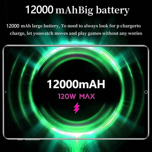 Tableta Android 13.0, 11.6 inch, 16GB RAM, 1TB ROM, 12000mAh - Venduqo