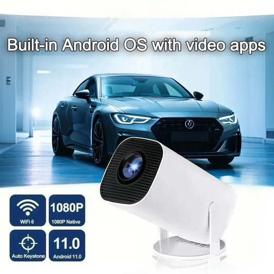 Portable HD 4K Projector with Android