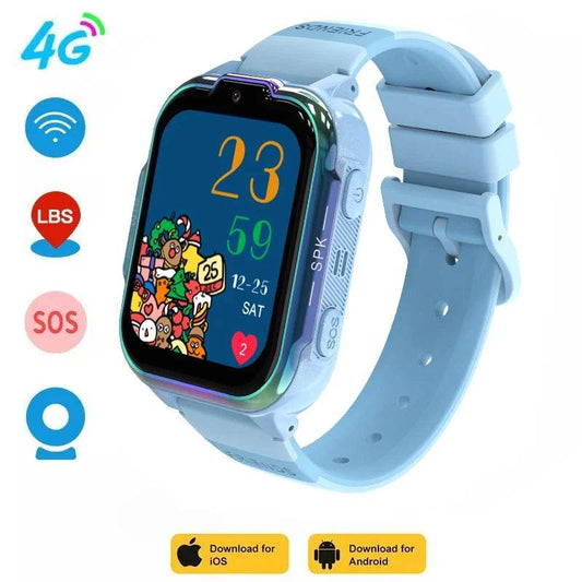 4G Kids Smart Watch with GPS, SOS & Video Call