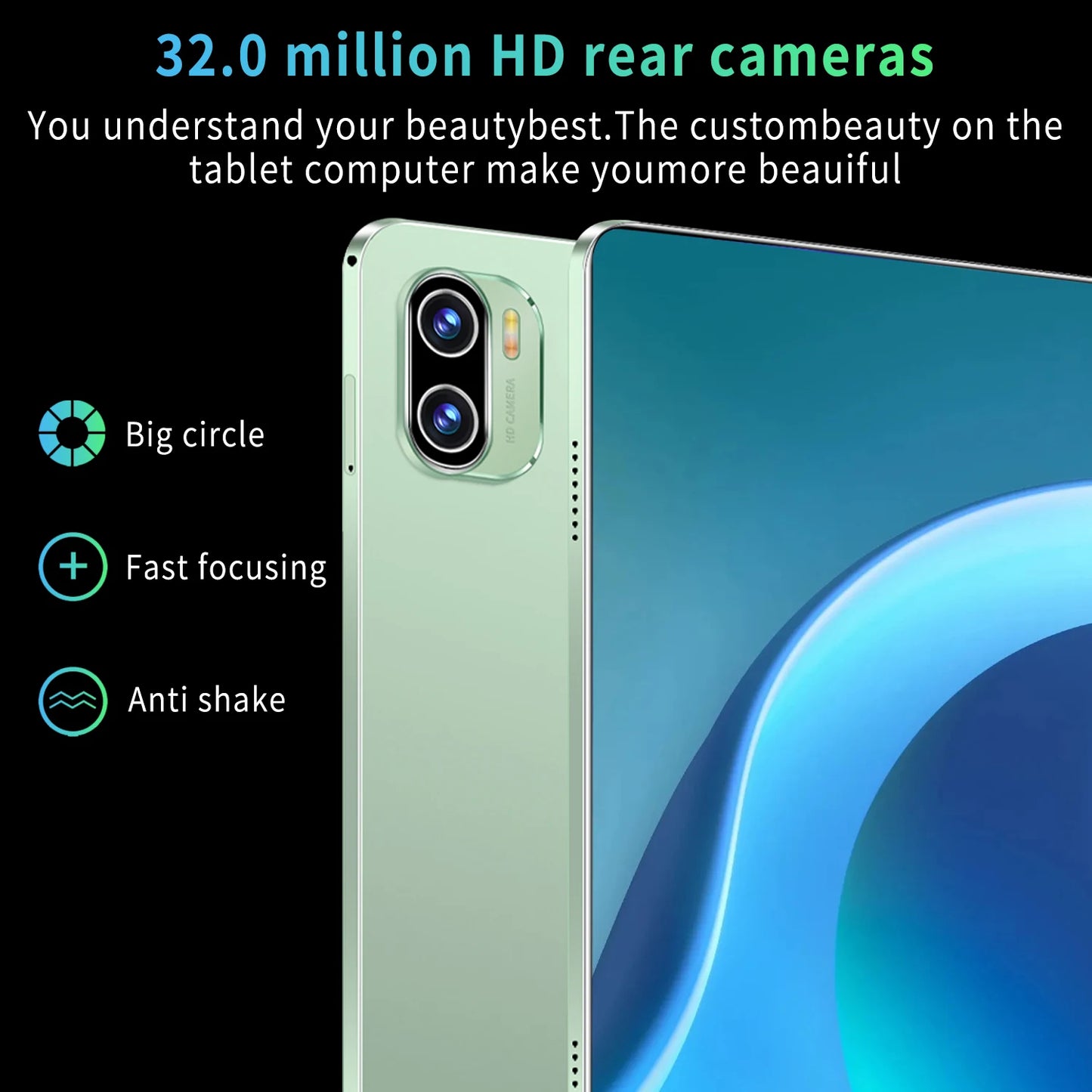 Android Tablet 11.6" - 16GB RAM, 1TB ROM, 5G Connectivity