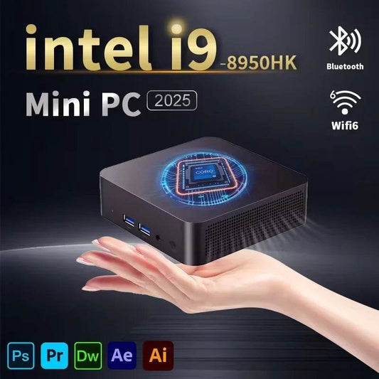 Mini PC Windows 11 Pro | Intel Core i9 8950HK | 16GB DDR4