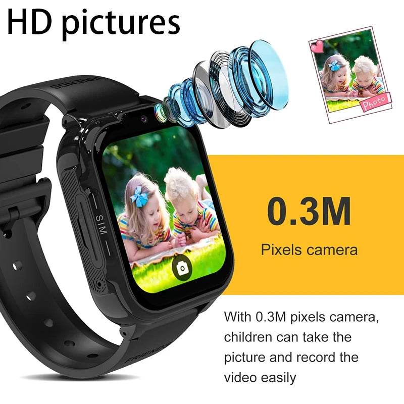Ceas Smart 4G pentru Copii cu GPS SOS și Apel Video - Venduqo