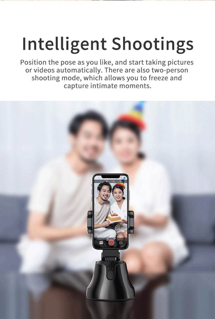 Suport Telefon cu Urmărire Automată pentru Selfie - Venduqo