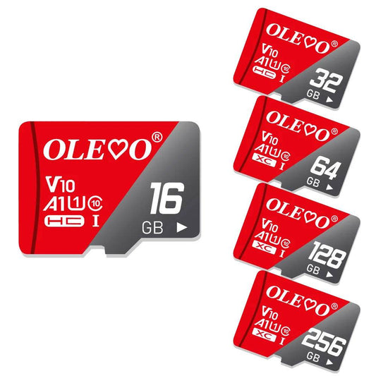 High-Speed MicroSD Memory Cards 4GB to 128GB - Class 10