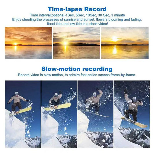 Cameră Video 4K Ultra HD 30MP cu WiFi și Ecran Tactil - Venduqo