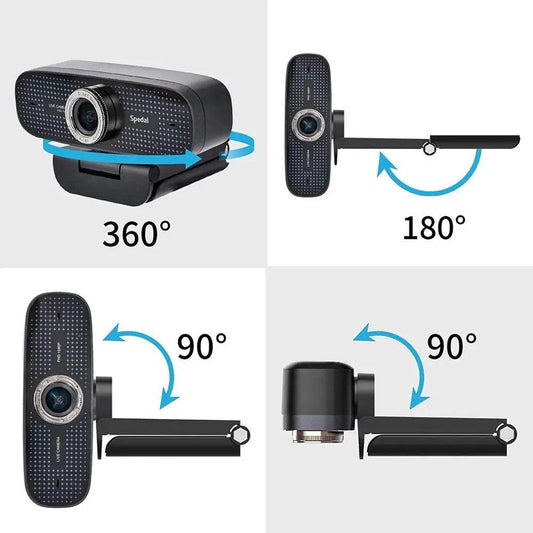 Cameră Web Spedal C922 1080P Full HD cu Microfon Integrat - Venduqo