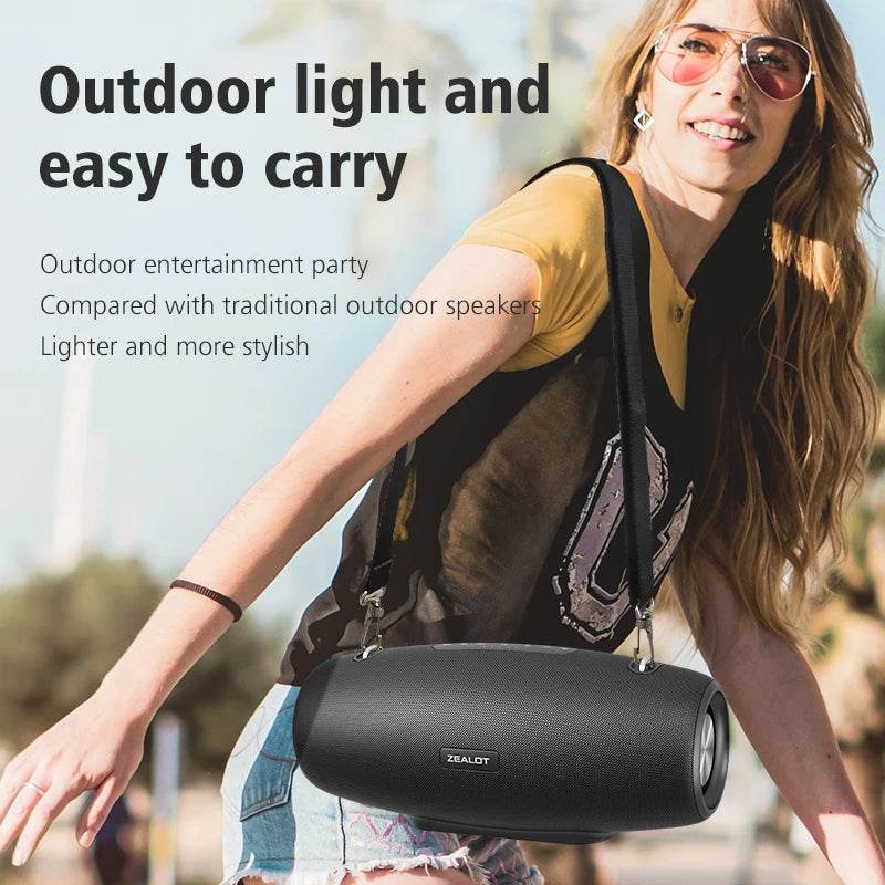 ZEALOT S67 Difuzor Bluetooth 60W cu Bass Excelent - Venduqo