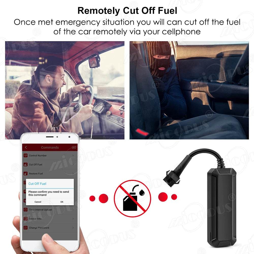 GPS Tracker MV710 - Car & Motorcycle - Venduqo