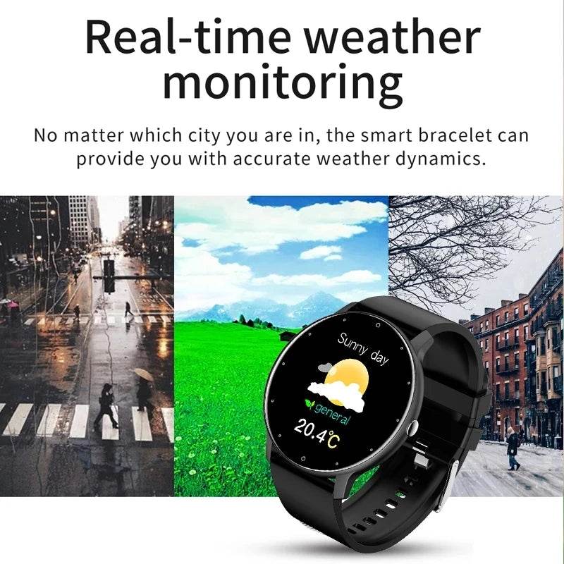 Ceas Smart LIGE 2024 pentru Femei și Bărbați – Monitorizare Fitness - Venduqo