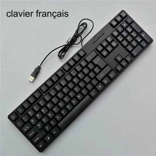 USB Gaming Keyboard with 104 Keys Multi-Language Support