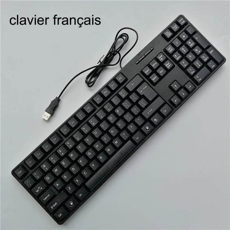 Tastatură Gaming USB 104 Taste cu Caps Lock în Limbi Varietate - Venduqo