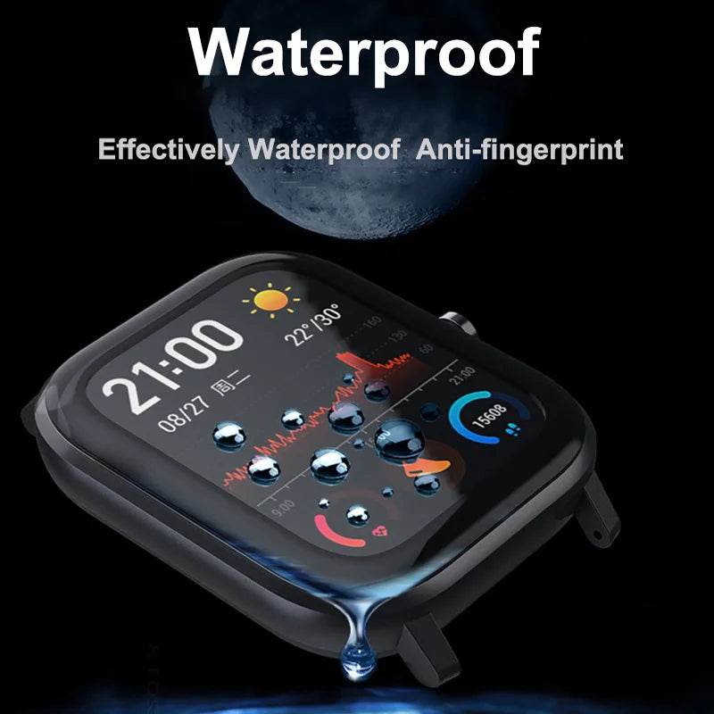 Protector Ecran GTS pentru Amazfit GTS 2 3 4 Mini - Acoperire Fiberglass HD - Venduqo