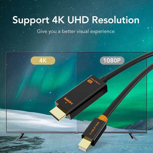 CABLETIME Mini Displayport to HDMI Cable 4K - Venduqo