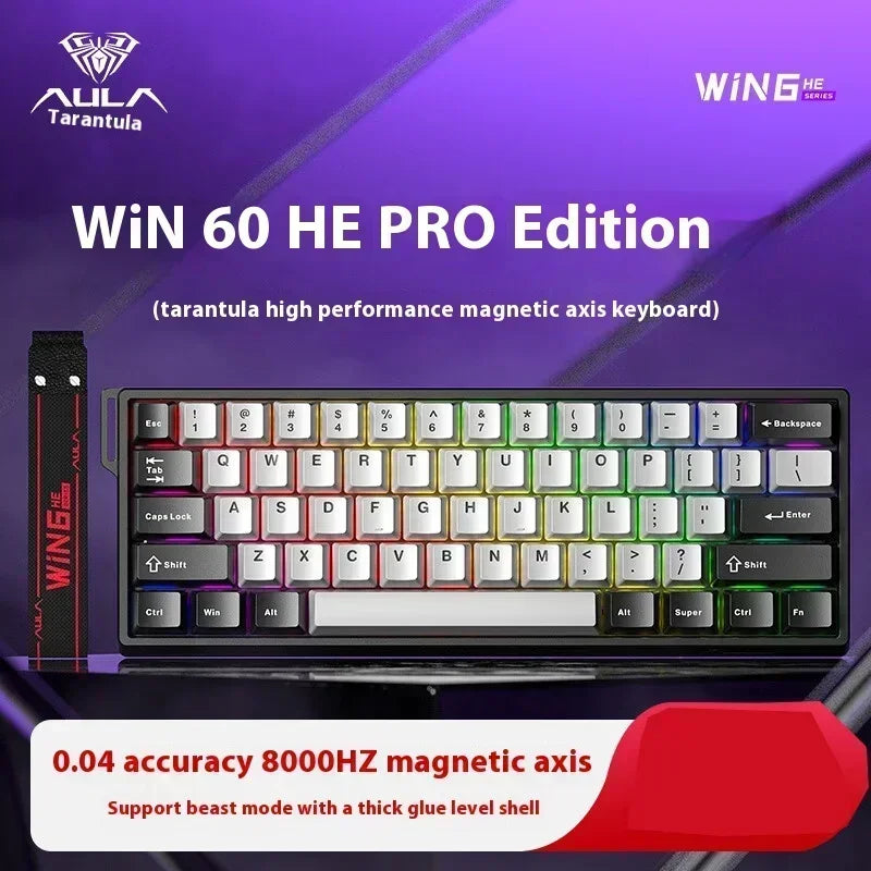 AULA Win60 Win68 HE Mechanical Gaming Keyboard with RGB