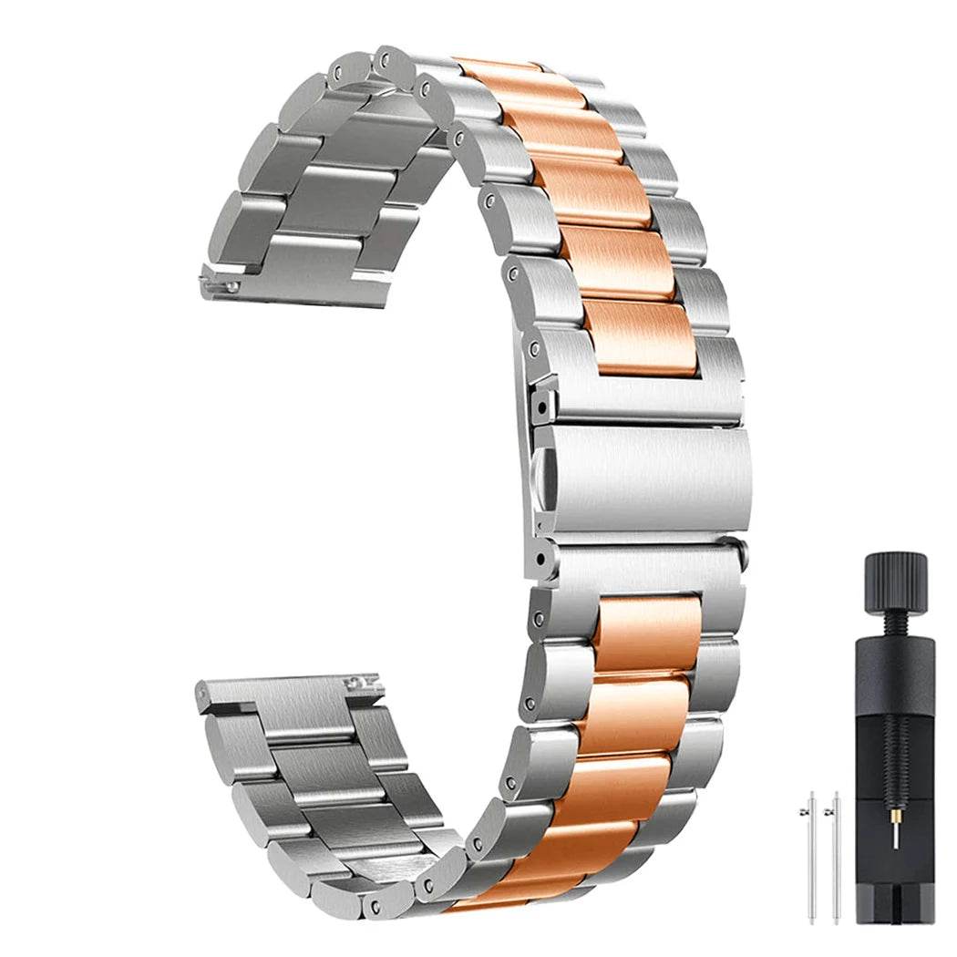 Brățară din Oțel Inoxidabil pentru Ceas Samsung Galaxy Watch și Huawei - Venduqo