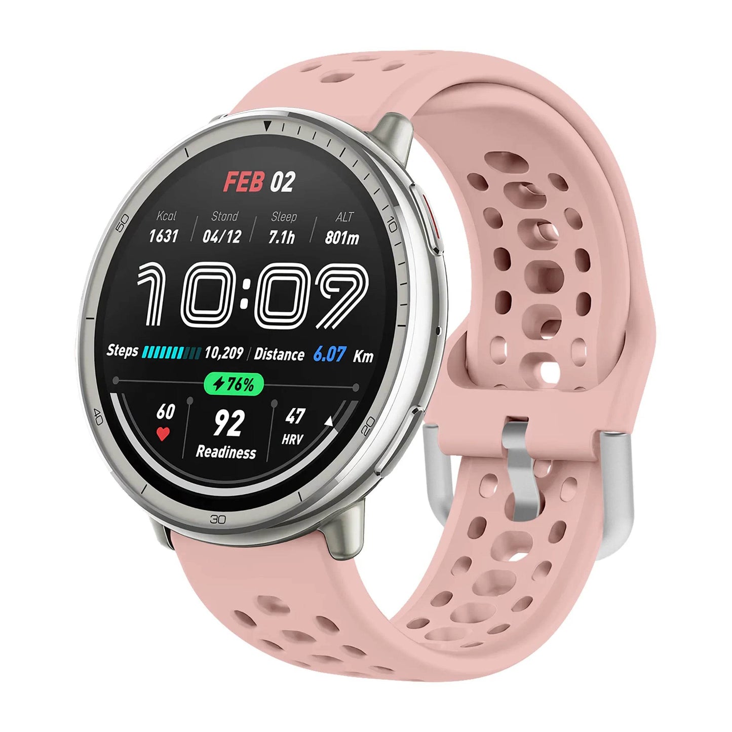 Brățară din Silicon pentru Amazfit Active 2 - Brățară Sport Breathing - Venduqo