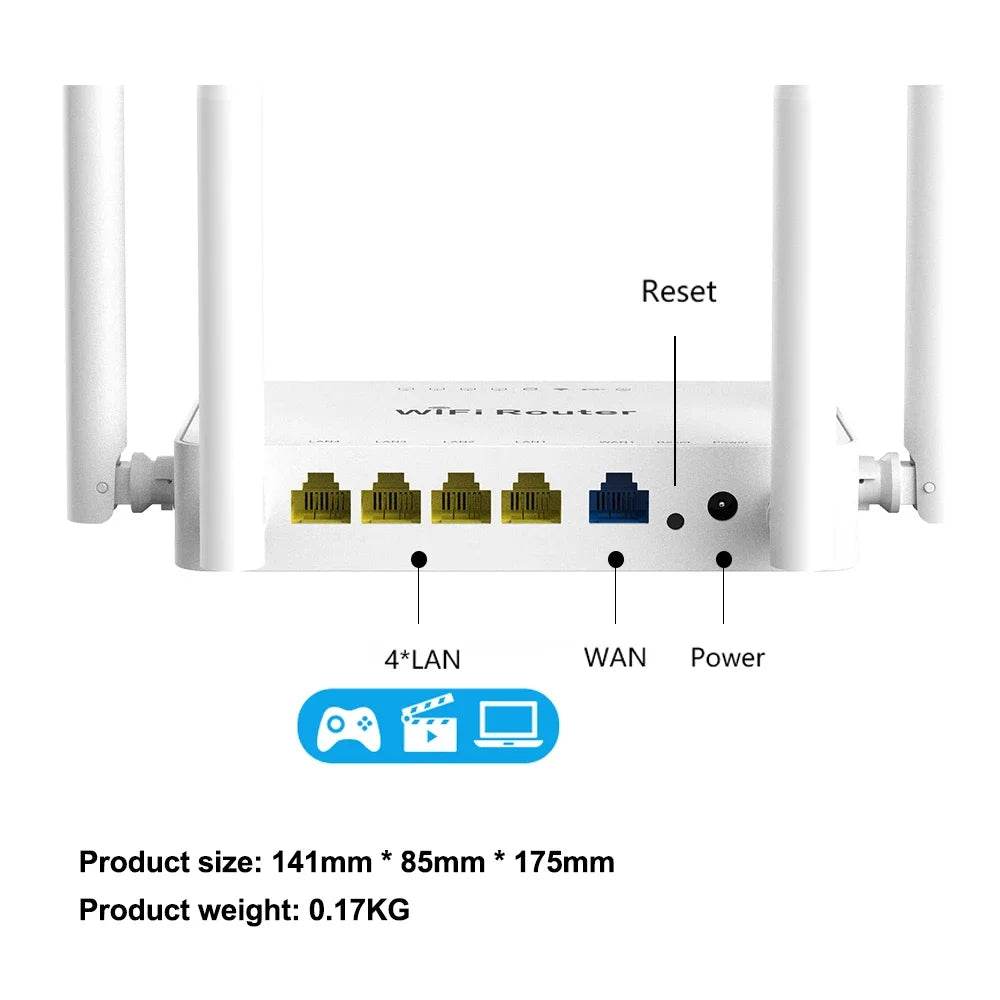 ZBT WE1626 Router WiFi Wireless Omni 2 OpenWrt 4G - Venduqo