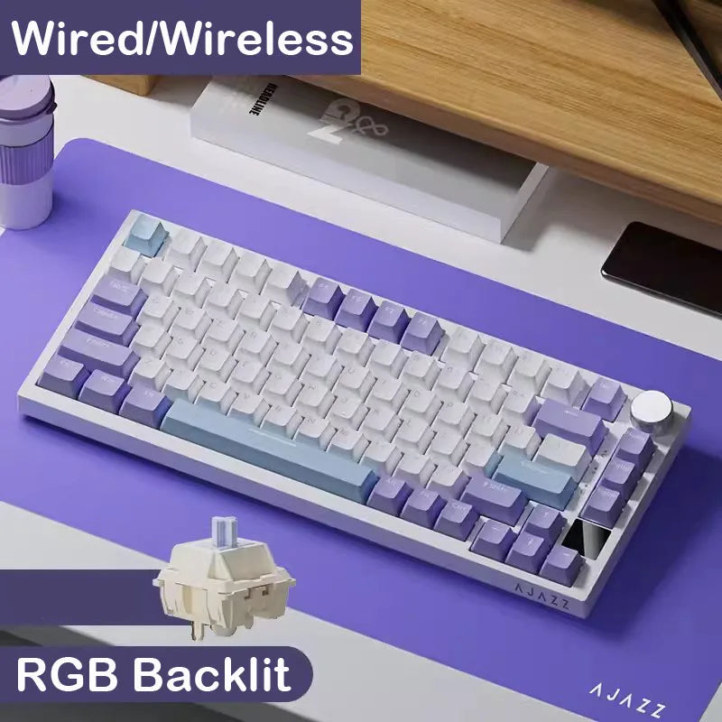 AJAZZ AK820/AK820Pro Mechanical Keyboard with TFT Display