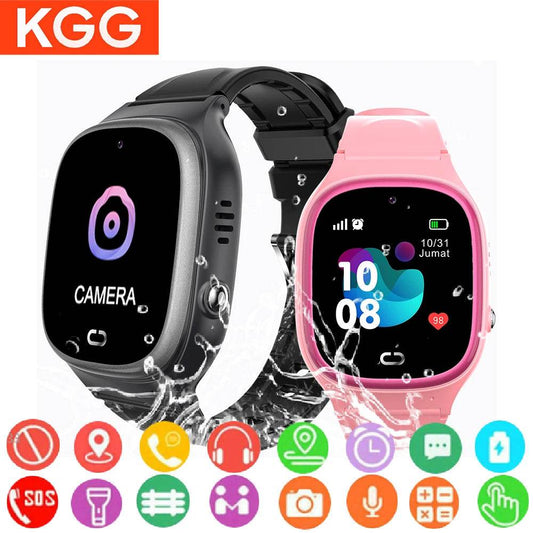 KGG Smartwatch for Kids - SOS, Phone Call & Safety Features