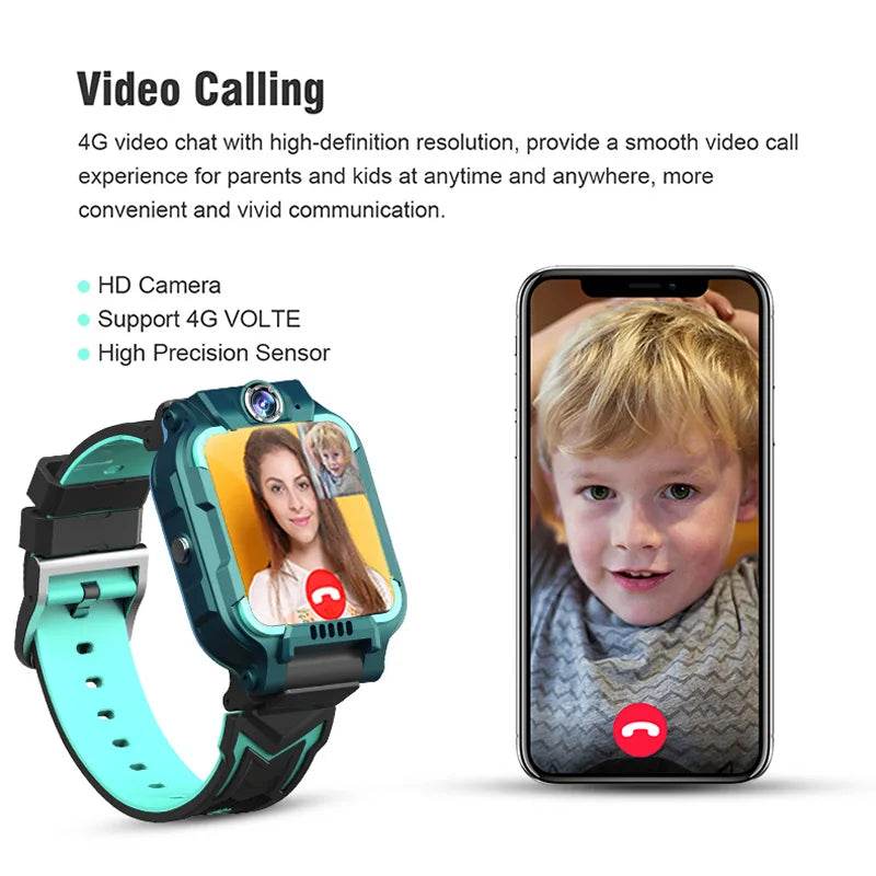 Ceas Inteligent pentru Copii 4G cu GPS și Apel Video - Venduqo